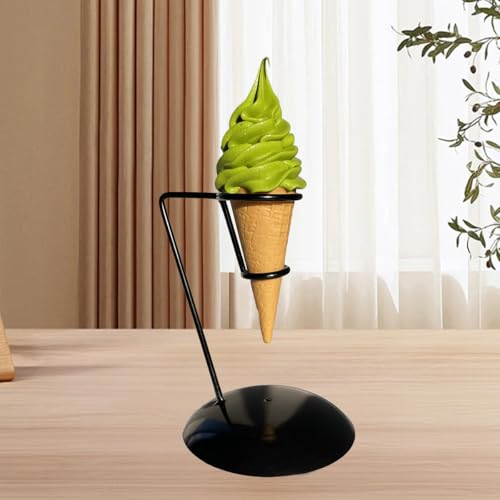 CNEZOMP 2PC Artificial Ice Cream Display Props, Fake Food Model for Photography, Party Decor, Shop Display (D)