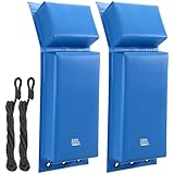 KEMIMOTO PWC Boat Fenders, 2 Pack Boat Bumpers for Jet Ski, Boat Fenders Bumpers for Docking with 2 Ropes 18in,Boat Accessories