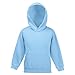 Produktbild Fruit Of The Loom Unisex Kinder Kapuzenpullover Premium, Blau (Sky), 12-13 Jahre (Herstellergröße: 34)