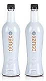 Xango Juice 2 Bottles Mangosteen Juice Made From the Whole Mangosteen Fruit