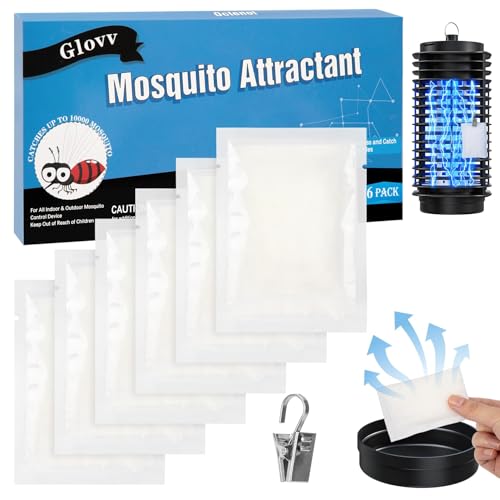 Image of 6 Mosquito Attractant Bait Refill Cartridge for Bug Zapper, Compatible Trap