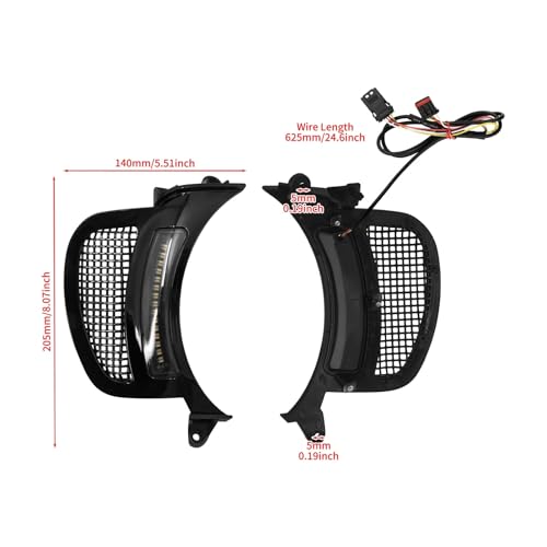 Feu clignotant LED moto indicateurs de direction FLTRX 2015-2023 - 6
