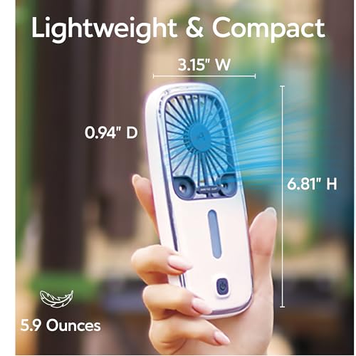 image for Arctic Air Pocket Small Portable Fan, Powerful, Personal Air Cooler wi