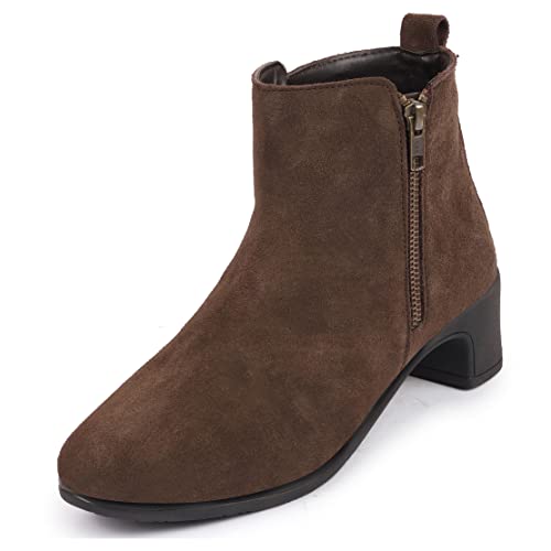 Image of FAUSTO Women Flared Heel Boots
