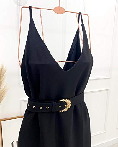 Vestido Midi Lauren Preto