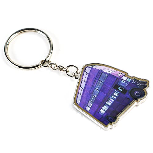 HP Knight Bus Metal Keyring