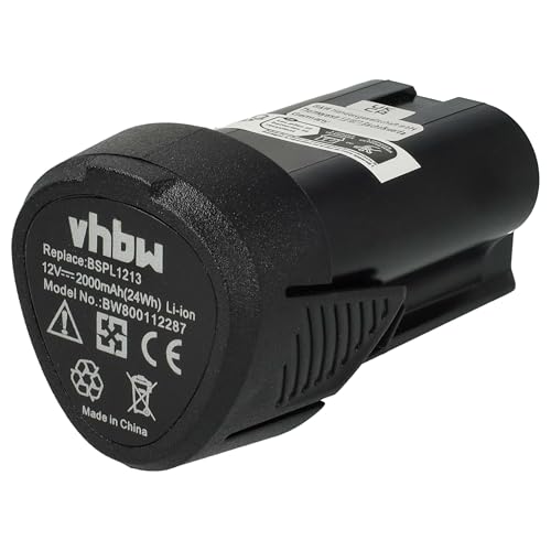 vhbw Batterie Compatible avec Hendi Couteau à Kebab (2000 mAh, Li-ION, 12 V)