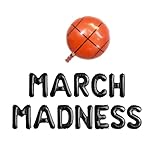 March Madness Party Balloon Banner, NCAA Basketball Party College basketball Games Party Decorations Favor, Basketball balloon banner, March Madness Birthday Banner Sign decor (BLACK)