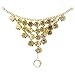 NET TOYS Brazalete con Anillo - Dorado | Pulsera Oriental | Bisutería...