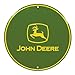John Deere Round Sign, Green, John Deere Logo
