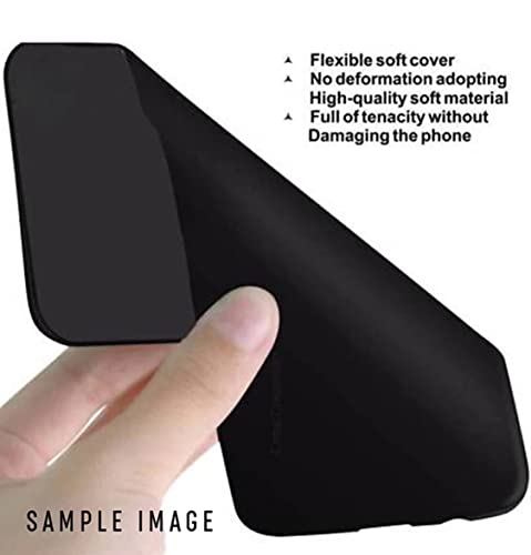 Image of Mobile Back Cover Case for Xiaomi Mix2 (Silicone Case|CameraProtection|Black SC1510)