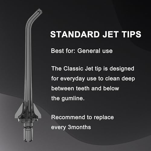 image for Funsee Replacement Tips For Nicwell Oralfree Water Flosser, Water Flos
