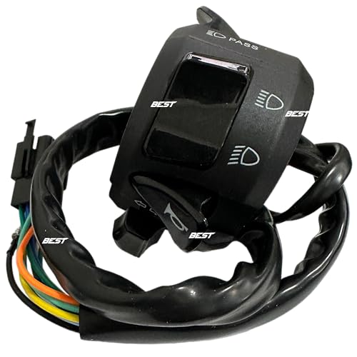 Punho de Luz Com Lampejador Com Plugs Para Cg 160