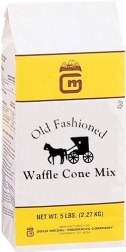 Gold Medal 8209 Old Fashioned Waffle Cone Mix 6-5 lb. Bags