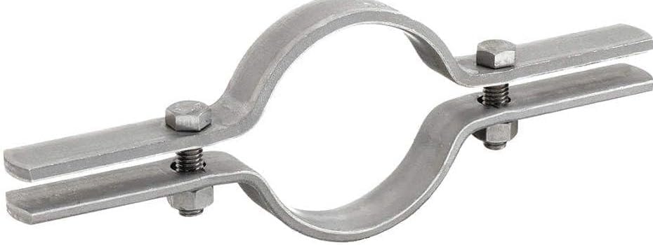 3" Riser Clamp Zinc Electro-Galvanized Steel for Iron Pipe Support 1-Pack