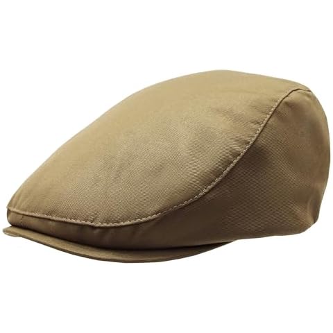 YOFARCHOY Men's Adjustable Twill Flat Cap Cover