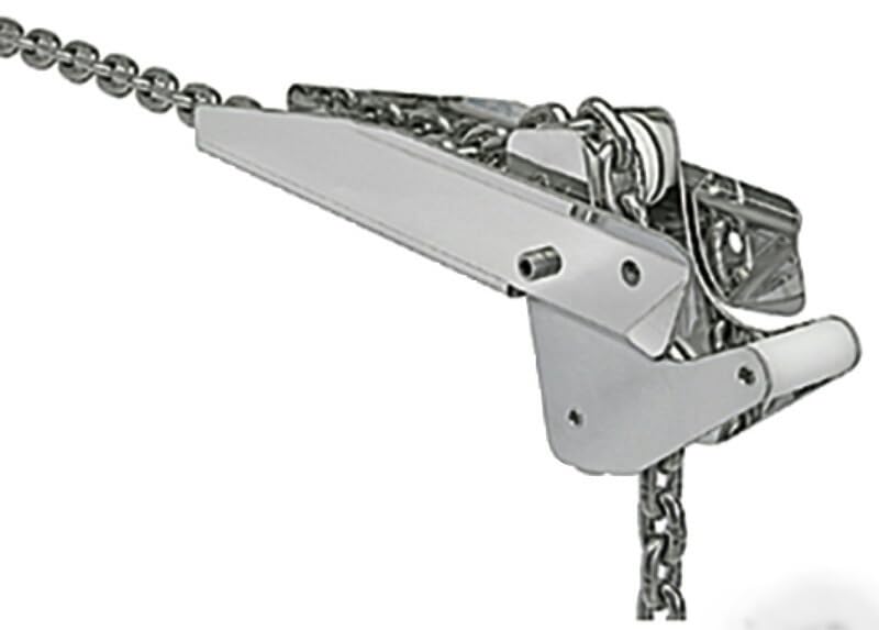 Musone di prua a ribalta leggero Compact 300 mm universale per tutti i tipi di ancora 01.333.10
