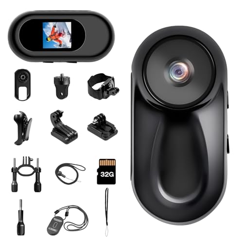 Amazon | アクションカメラ 小型カメラ ウェアラブルカメラ 小型