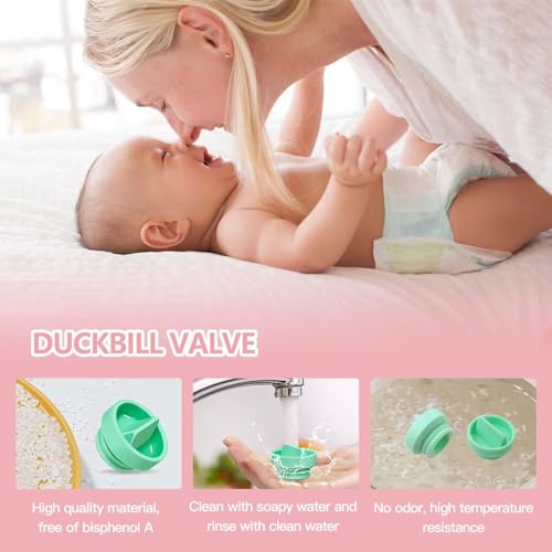 6 válvulas Duckbill para extractor Elvie Stride miniatura 5