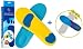 Full Length Premium Orthotic Shoe Insoles by BeyondComfort - Flexible Cushioning, Perfect For Alleviating Foot Pain - Also Included Inside Massaging Gel Work Insoles (Men 8-12 or Women 9-13)