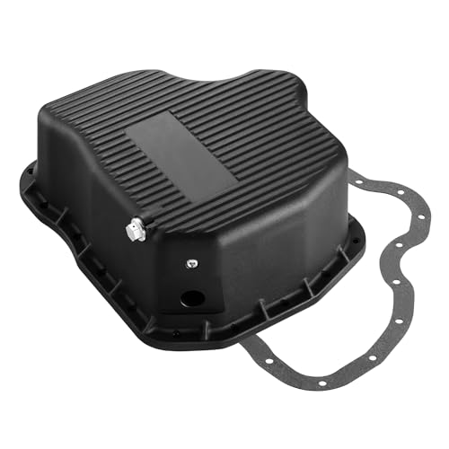 SPBREW Engine Oil Pan with Gasket & Drain Plug Compatible ...