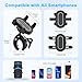EVEMANT Stroller Phone Holder, Universal Handlebar Phone Mount with 360° Rotation for Golf Cart, Shopping Cart, Spin Bike, Treadmill & Boat - Clamp Fits All iPhone & Android Phones