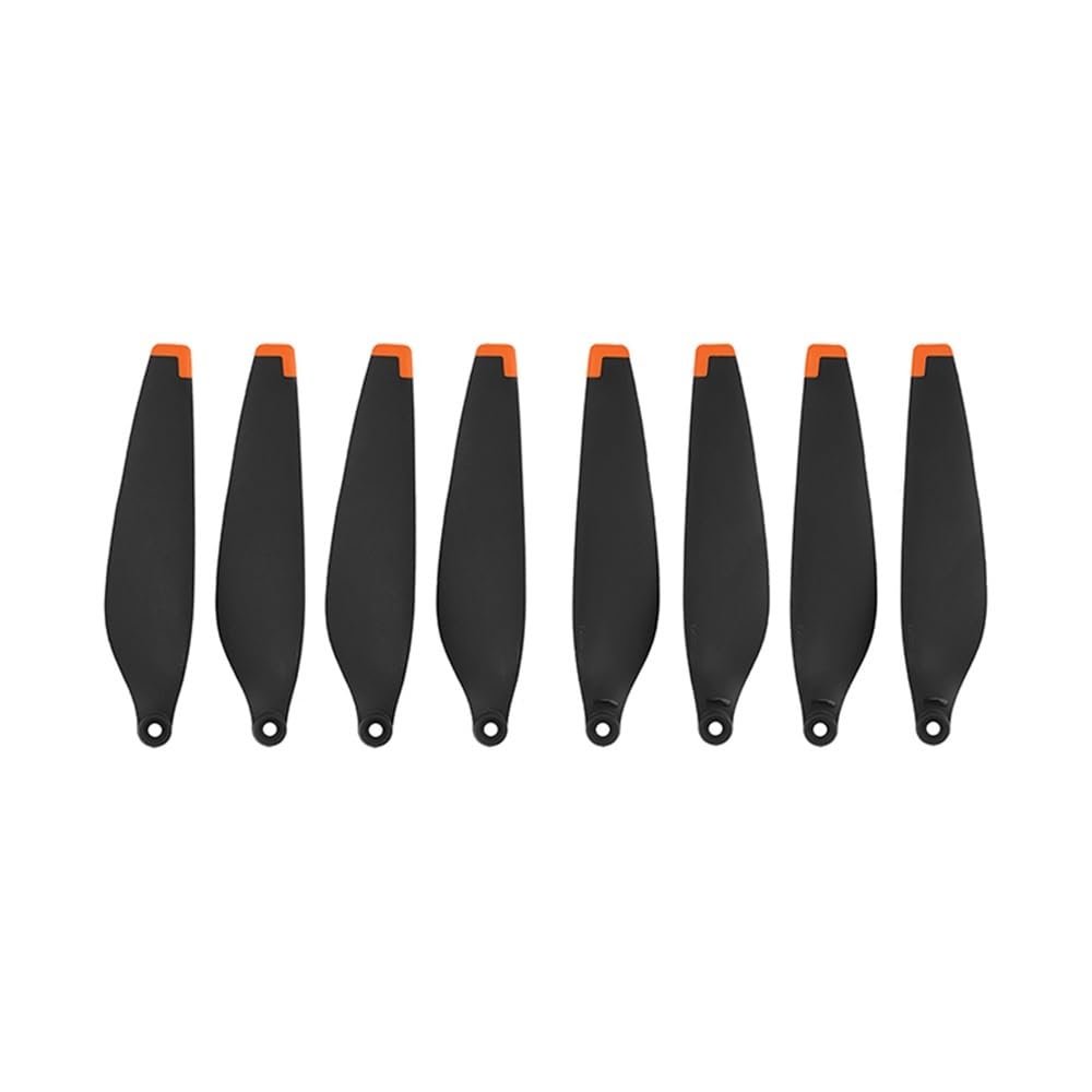KUANDEDIAN 8PCS 6030F Propellers, Low Noise Light Weight Wing Suitable for DJI Mini 3 Pro and Mini 4 Pro Drone Replacement Propellers(8pcs Black Orange)