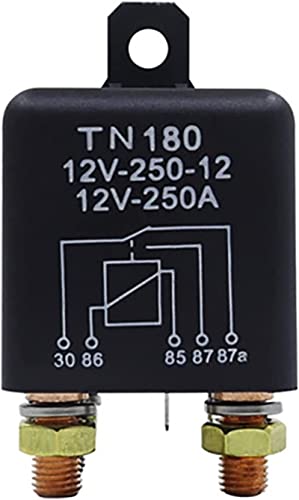 Relé de coche interruptor de batería 12V 24V de 250A para aislador náutico 4