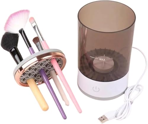 Limpador de Pincéis de Maquiagem 3 em 1 com USB