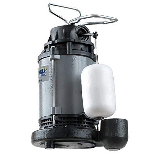 Blue Angel Pumps F50CIS 1/2 hp Heavy Duty series Submersible Cast Iron Sump Pump