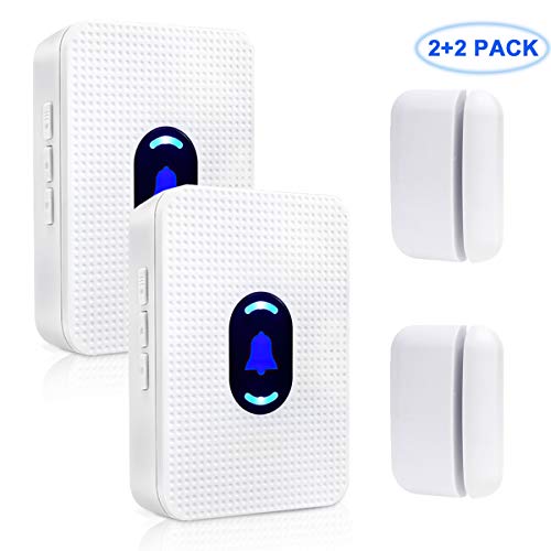 Wireless Door Open Chime Entrance Entry Alert Chime Door Open Sensor For Home
