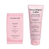 SweetSpot Labs pH Balance Feminine Wash + Wipes Bundle, Sulfate Free, Clean, Gynecologist Tested & A