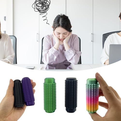 Little Ouchies Fidget, Portable Stim Tool, Pocket Mini Fidget Toy for Adults, Pain Stim Fidget, 3D Printed Venting Key Pendant, Spiky Grippie Stim Keychain for Anxiety Relief Positive, Novelty Gifts - Image 5
