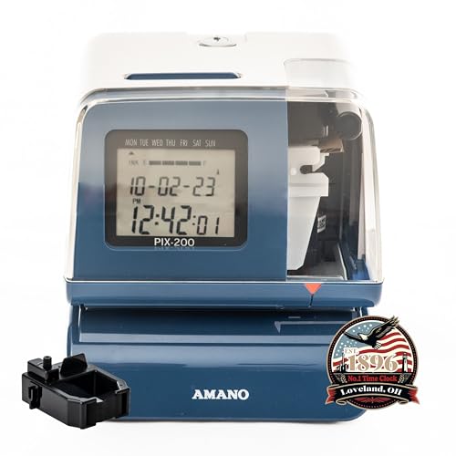 Amazon.co.jp: アマノ タイムスタンプ PIX-200 : 文房具・オフィス用品