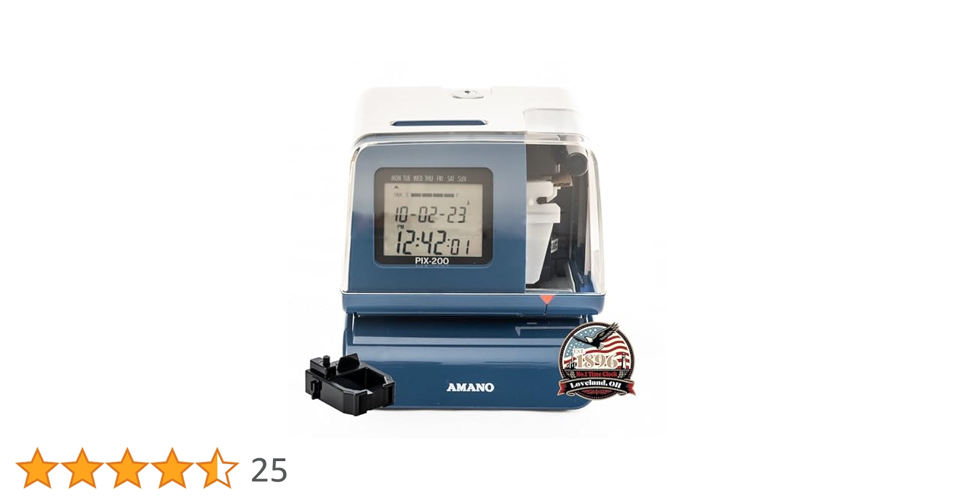 Amazon.co.jp: アマノ タイムスタンプ PIX-200 : 文房具