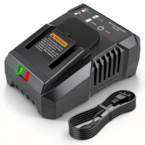 18V Lithium Ion Battery Charger Compatible with Ridgid R86092 R86091 R840087 R840083 R840085 R840086 AC840089 AC840085 AC840086 BatteryNot Work on NiCad