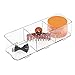 InterDesign Clarity Bathroom Interlocking Divided Drawer Organizer for Cosmetics, Beauty Products, Hair Accessories, Clear, X-Large, 12-inch x 4-inch x 3-inch