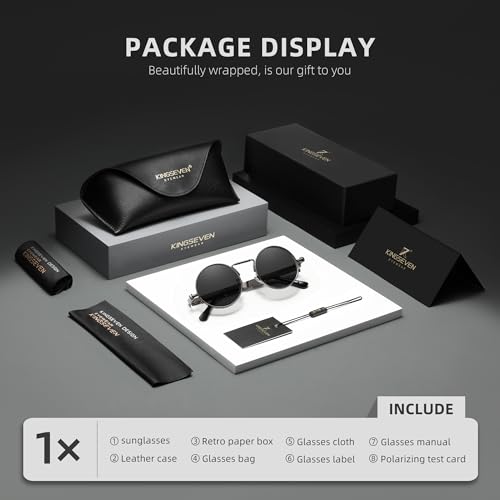 Kingseven Sonnenbrille mit polarisierenden Gläsern für Damen und Herren