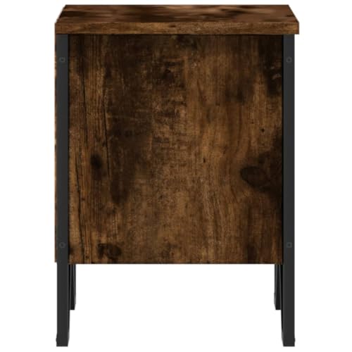 Table de chevet industriel avec rangement en métal lot de 2 tables de nuit