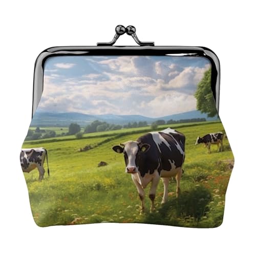 Pochette vintage vaches pour ranger vos pièces et clés sans encombre