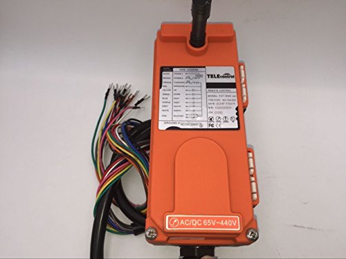 F21-E1B 8 Key Industrial Radio Remote Control Winch Hoist Crane 65V-440V Ac/Dc (2 Transmitters + 1 Receiver) #TOP6