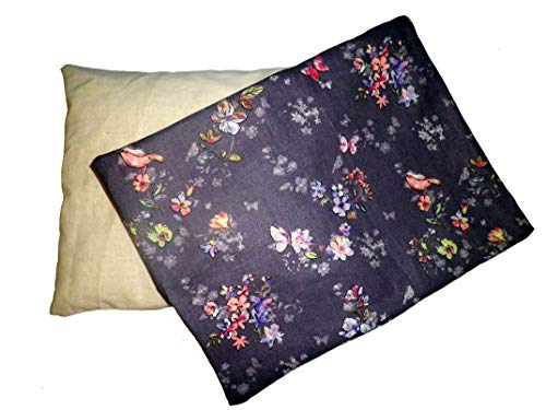 Lavendelkissen Vitasimplex mit Bezug Motiv 449 (Blume lila) 24 cm x 20 cm