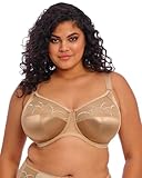 Elomi Damen Cate Full Coverage Komfort, Unterstützung und Eleganz. Bradd+ BHS BH mit voller Abdeckung, Undurchsichtige, Hazel, 80J
