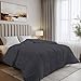 Price comparison product image Utopia Bedding Duvet,10.5 Tog coverless Duvet with Corner Tabs, Box Stitched Quilt (King, Grey)