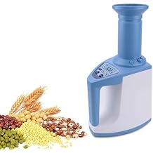 Digital Grain Moisture Meter Detector Cereal Humidity Measure Tester Hygrometer Analyzer Test Equipment for Grains Coffee Been Rice Wheat Millet Soybean Maize Corn