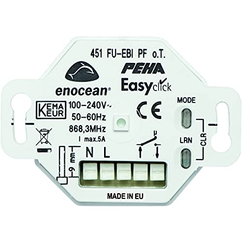 EnOcean Easyclickpro Récepteur encastré