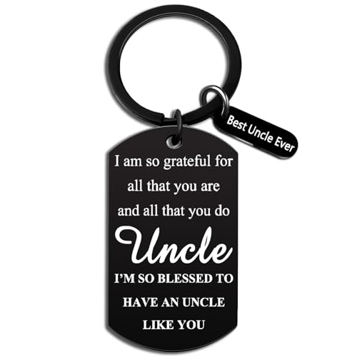 Uncle Gifts From Niece Nephew Birthday Fathers Day For Uncle For Uncles Cool Car Key Accessories For Men