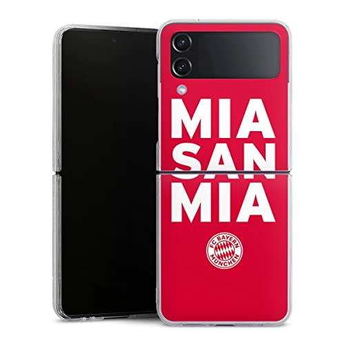 Housse FC Bayern Munich Samsung Z Flip4 coque finition premium DeinDesign