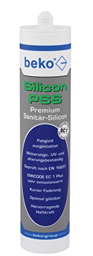 beko Silicon PSS 310 ml weiß Premium-Sanitär-Silikon 225 100 02