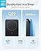 Anker Nano Power Bank, Ultra-Slim 5,000mAh Magnetic Battery Pack, Qi2 Certified 15W Max Ultra-Fast MagSafe-Compatible Portable Charger, Ergonomic Design, for iPhone Air/17/16/15 Series (Not for Pixel)